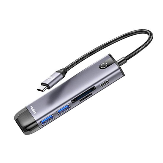 هاب 6 پورت USB-C مک دودو مدل MC-HU-7740
